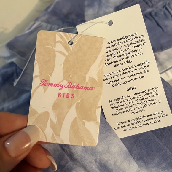 Tommy Bahama NWT  3pc dress, Tommy Bahama Dress hat New, Tommy Bahama baby dress - Picture 5 of 9